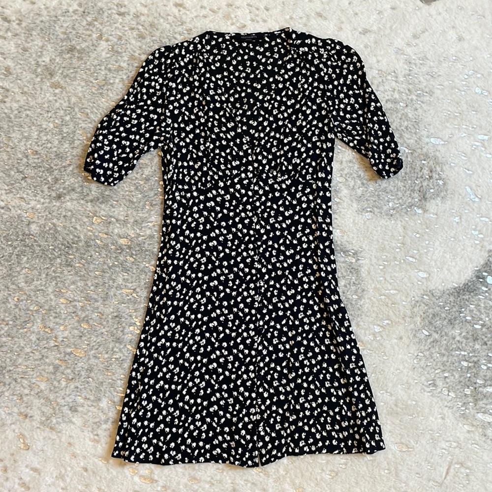 All Saints Floral Mini Dress